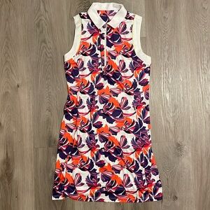 NWOT Fun Parrot Print Tennis Dress